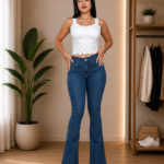 Pantalon Jeans Sirena 1 boton