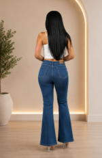 Pantalon Jeans Sirena 1 boton - Imagen 2