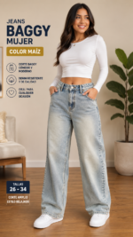 Pantalon jeans Baggy - Imagen 2