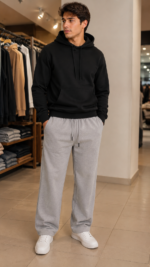 Pantalon Buzo clasico Franela hombre