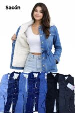 Casaca Jeans Sacon - Imagen 2