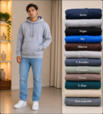 Polera Franela con capucha hombre - Imagen 2