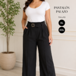 Pantalon Palazo Escuba XL
