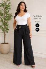 Pantalon Palazo Escuba XL