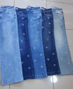 Pantalon Jeans Wideleg con lazos - Imagen 5