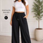 Pantalo Buzo Palazo Fresh Terry XL