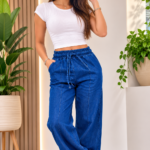Pantalon Palazo Denim Ligero