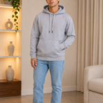 Polera Franela con capucha hombre