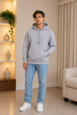 Polera Franela con capucha hombre