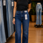 Pantalon Jeans Wideleg Confort