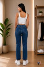 Pantalon Jeans Wideleg petit - Imagen 2