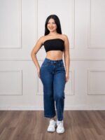 Pantalon Jeans Wideleg petit