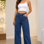 Pantalon jeans baggy Oferta mujer