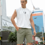 Short Bermudas drill hombre